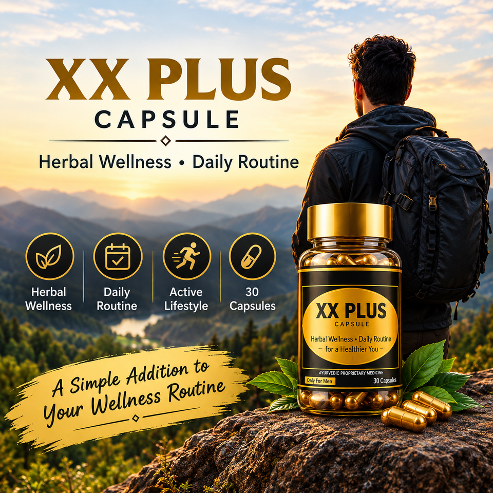 XX Plus Ayurvedic Capsules – 30 Capsules