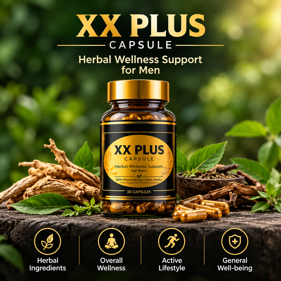 XX Plus Ayurvedic Capsules – 30 Capsules